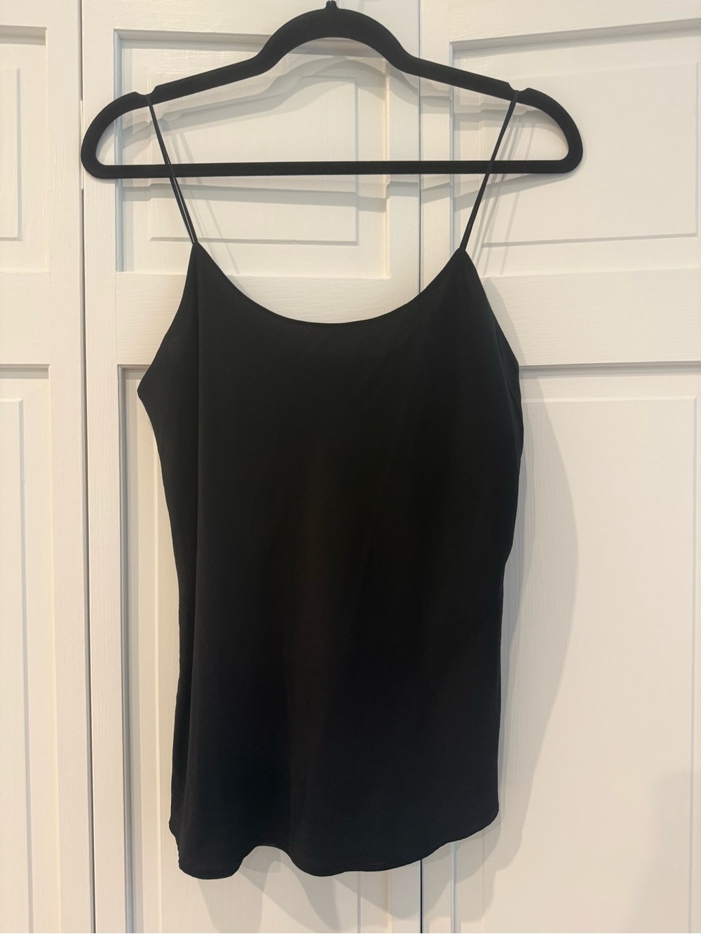 Club Monaco Black Spaghetti Strap Camisole